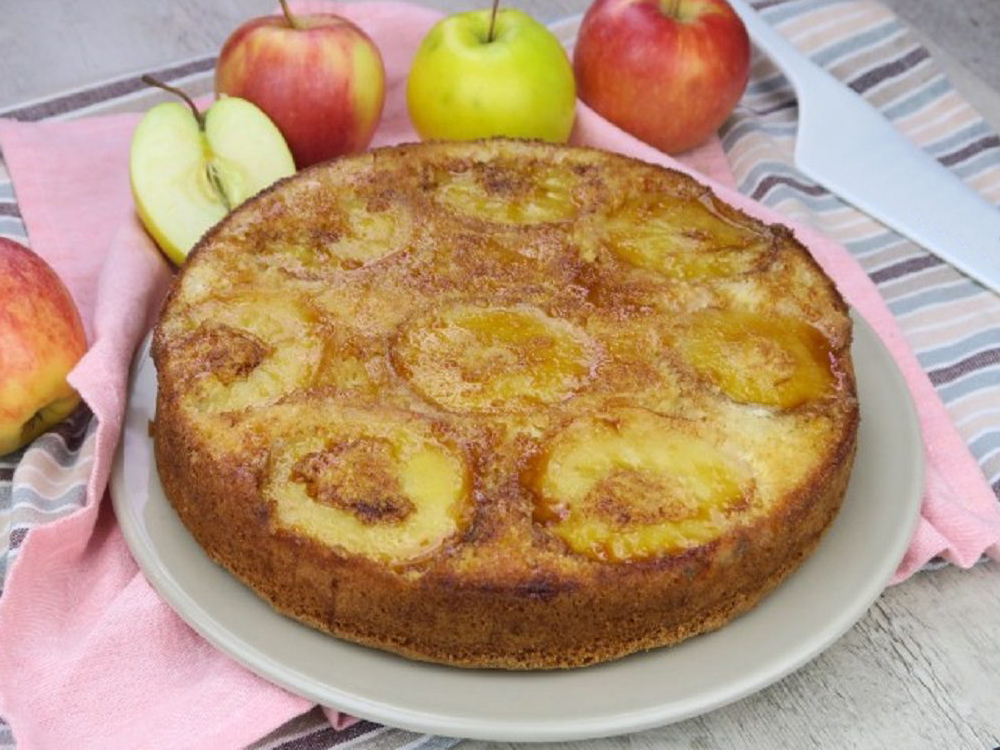 Rovesciata di mele senza glutine