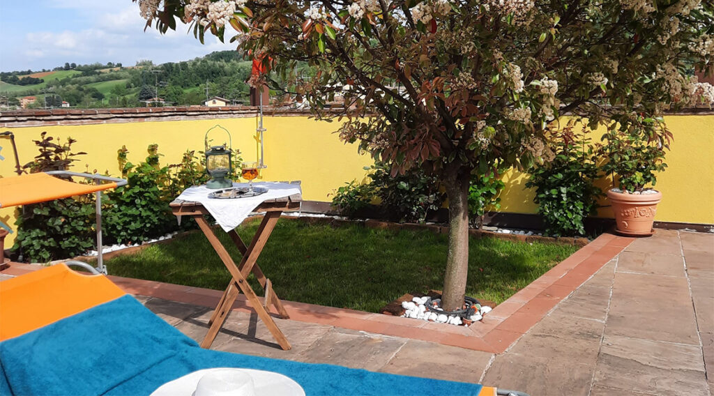 Lettino per prendere il sole