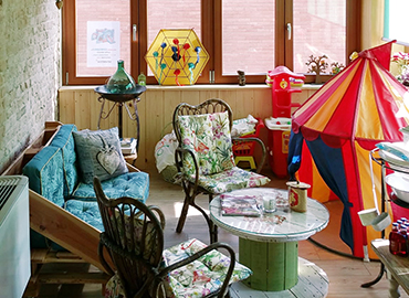 La cameretta con i giochi